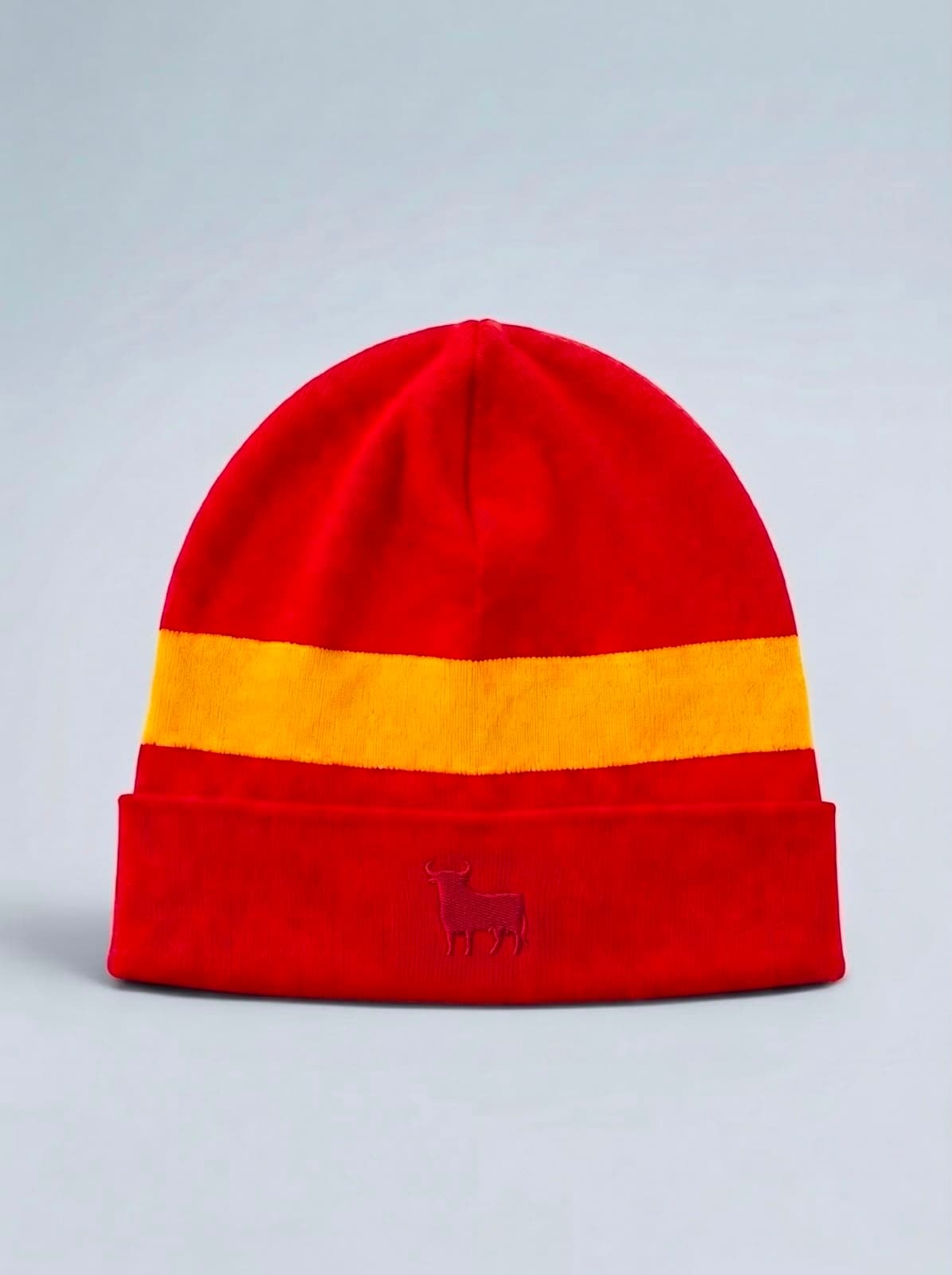 Gorro España — vista volteada