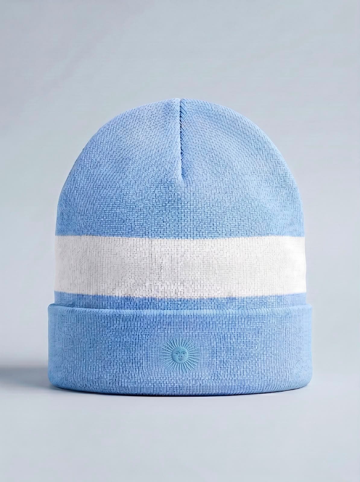 Gorro Argentina — vista volteada